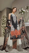 Anaya by Kiran Chaudhry Luxury Lawn 2018 – 13-Flamenco Black