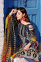 Gul Ahmed Summer Premium Collection – Royal Blue 3 Pc Embroidered Silk AS-13