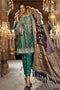 MARIA.B MBROIDERED Eid Collection 2018 Vol. 2 – Teal & Aubergine (BD-1402)