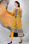 Gul Ahmed Summer Premium Collection 2018 – Yellow 3 Pc Blended Chiffon Embroidered BM-66