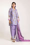 Khaadi Winter Vibe Collection 2019 – CB19505 Purple 3Pc