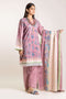 Khaadi Winter Vibe Collection 2019 – CB19506 Pink 3Pc