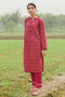 Gul Ahmed Summer Basic Lawn 2021 · 2PC Unstitched Gold & Lacquer Printed Shirt With Gold Printed Trouser TL-298 B