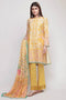 Khaadi Early Spring/Summer Lawn Collection 2019 V2 – DF19104 Yellow 3Pc