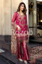 Razab Luxury Chiffon Collection 2019 – THR 1107 CERISE GOLD