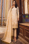 AlKaram Festive Embroidered Jacquard Collection 2018 – FC-03-18 Beige