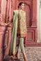 AlKaram Festive Embroidered Cotton Net Collection 2018 – FC-05-18 Green