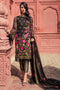 AlKaram Festive Embroidered Chiffon Collection 2018 – FC-12-18 Black