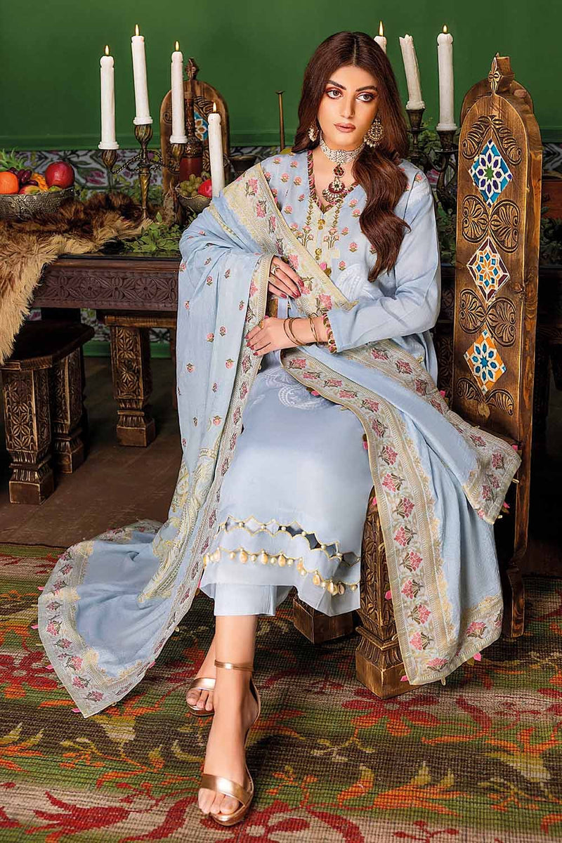 Gul Ahmed Fancy Jacquard Suits Unstitched 3 Piece GA23PF MJ-32043 - Summer Collection