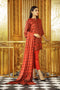 AlKaram Winter Collection 2019 – 3 Piece Printed Cotail Viscose Suit with Cotail Viscose Dupatta – FW-24.1-19-Red