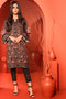 AlKaram Winter Collection – One Piece Embroidered Khadar shirt – FW-28.1-20-Black