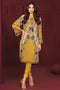 AlKaram Winter Collection – One Piece Printed Twill Viscose Shirt – FW-40-20-Mustard