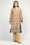 Khaadi Early Spring/Summer Lawn Collection 2019 V2 – HLI19102 Beige 2Pc