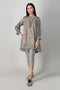 Khaadi Spring Collection 2021 – 2PC Suit · Printed Kameez Pants · J21110 Grey