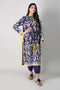 Khaadi Spring Collection 2021 – 2PC Suit · Printed Kameez Pants · J21206A Purple
