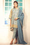 Khaadi Winter Collection 2017 – KA17704 Blue 3Pc
