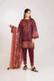 Khaadi Winter Vibe Collection 2019 – KK19503 Red 3Pc