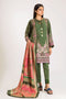 Khaadi Winter Escape Collection 2019 – KO19514-Green-3Pc