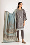 Khaadi Winter Escape Collection 2019 – KO19522-Grey-3Pc