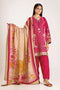 Khaadi Winter Escape Collection 2019 – KO19524-Pink-3Pc