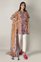 Khaadi Spring Collection 2021 – 2PC Suit · Printed Kameez Dupatta · L21109 Yellow