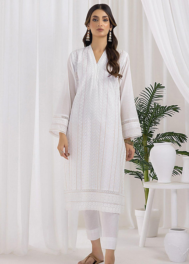 LSM Lakhany – Classic White Stitched/Pret Shirt LG -ZH-0068