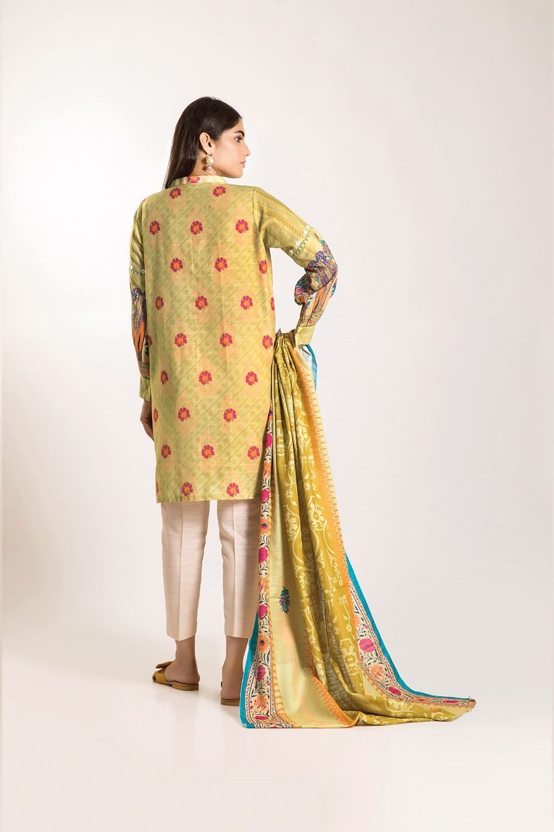 Khaadi Winter Vibe Collection 2019 – LKL19502 Green 2Pc – YourLibaas