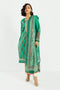 Khaadi LLA22248 Green Cambric Lawn