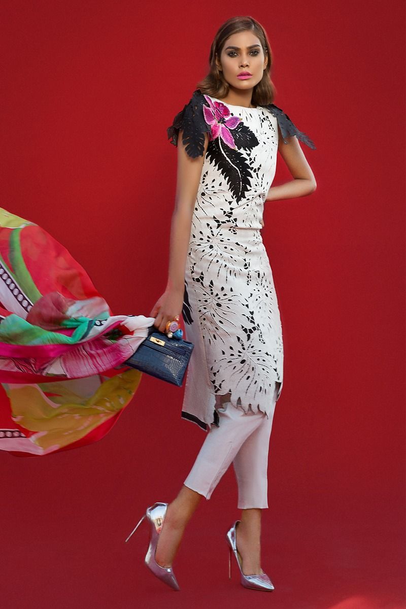 Sana Safinaz Lawn Collection 2018 12B YourLibaas