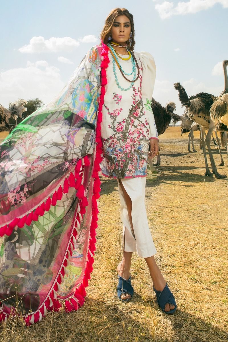 Sana Safinaz Lawn Collection 2018 06A YourLibaas