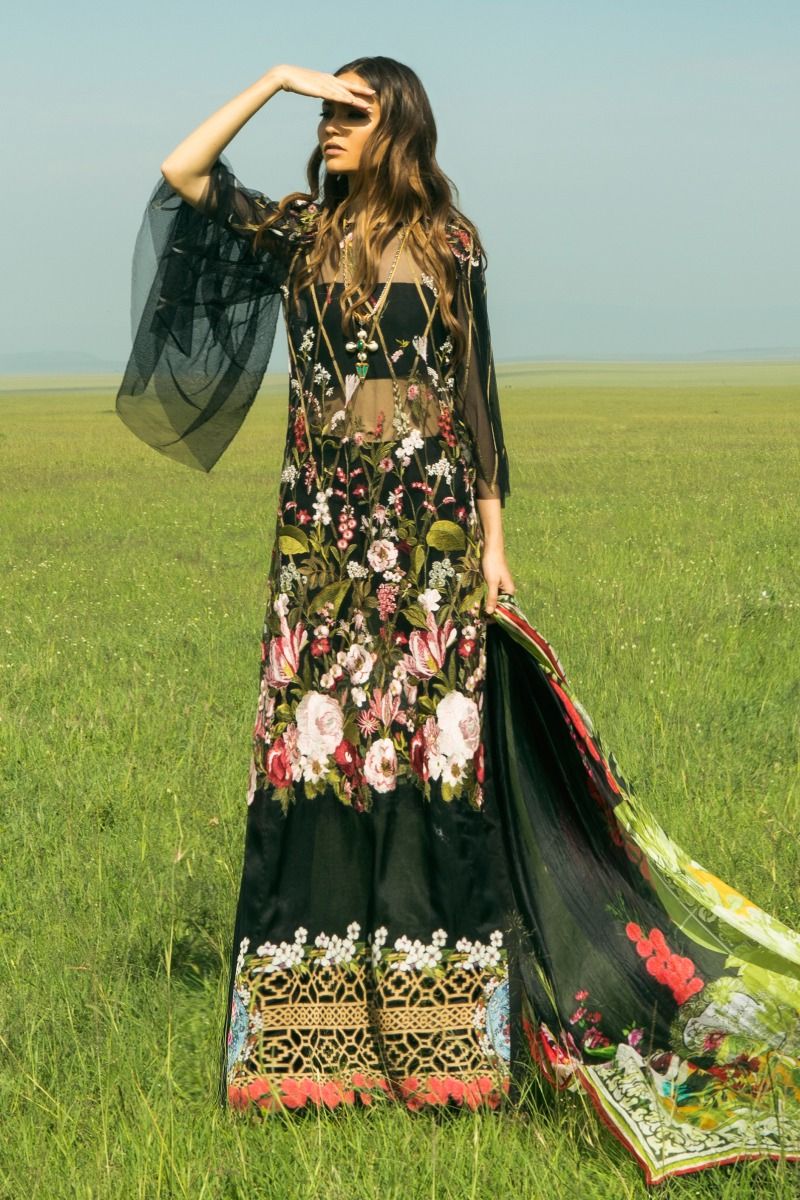 Sana Safinaz Lawn Collection 2018 08B YourLibaas