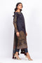 AlKaram Mid Summer Infinite Collection – 3 Piece Embroidered Suit with Fancy Dupatta - MS-02-19-Black
