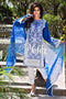 Motifz Embroidered Lawn Collection '15 Vol 2 – Electr Blue 0992