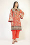 Khaadi The Tale of Spring Lawn Collection 2019 – NR19107 Orange 2Pc