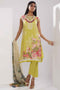 Khaadi Luxury Collection 2018 – P18205 Yellow