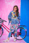 Gul Ahmed YOLO Collection 2018 – Blue 1 Pc Digital Printed Shirt SL-496