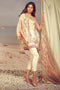 AlKaram Spring/Summer 2018 – 3 Piece Printed Lawn – SS-84 Beige