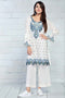 Gul Ahmed Summer Essential Collection 2018 – White 2 Pc Embroidered Lawn TL-128