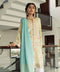 Zellbury Luxury – Embroidered Shirt Shalwar Dupatta - Barley White - Slub Lawn Suit - ZW-893