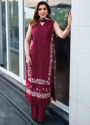 Neeshay Printkari Lawn