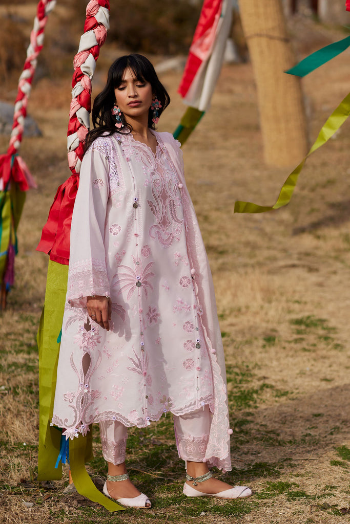 Zaha Festive Luxury Lawn – ZL26-09B