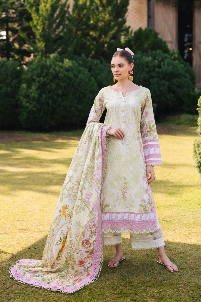 Jade Urbane Printed 3PC Lawn – 20714A