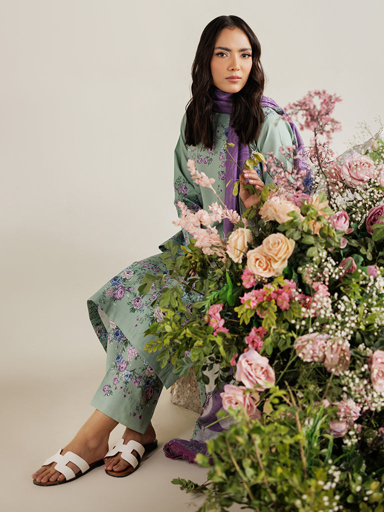 RajBari Amal Summer Prints Lawn – D-02