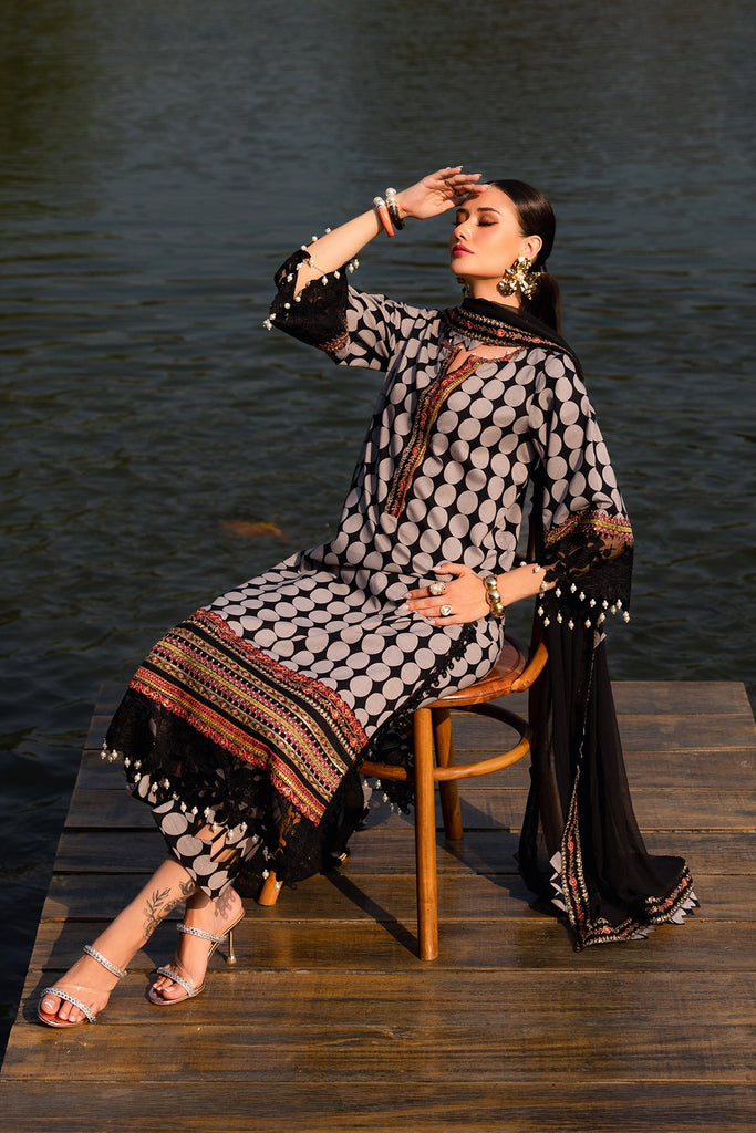 Charizma Qara Festive Edit Lawn – CQ5-01