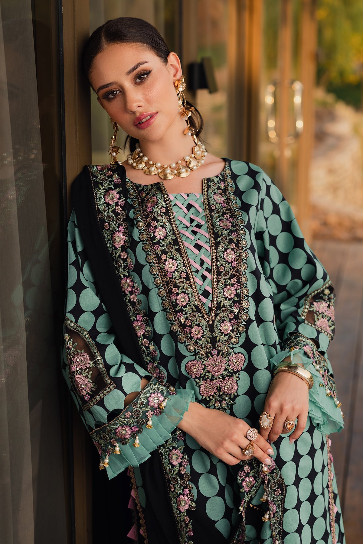 Charizma Qara Festive Edit Lawn Suit CQ5-04 | Exquisite Sea Green Pakistani Lawn Suit for Parties YourLibaas Charizma Qara Festive Edit Lawn Suit CQ5-04 | Exquisite Sea Green Pakistani Lawn Suit for Parties YourLibaas