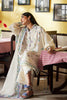 Zaha Festive Luxury Lawn – Ghost Orchid Whisper (Z-07)