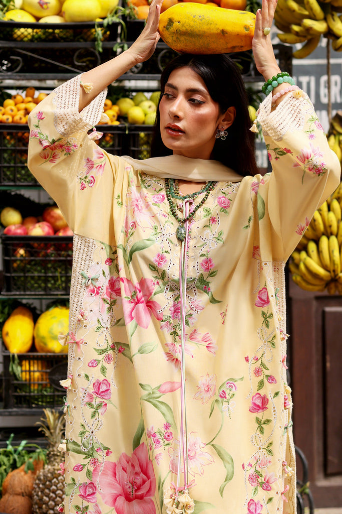 Zaha Festive Luxury Lawn – Himalayan Bell Mist (Z-01)