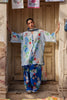 Zaha Festive Luxury Lawn – Blue Poppy (Z-02)