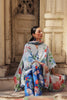 Zaha Festive Luxury Lawn – Blue Poppy (Z-02)