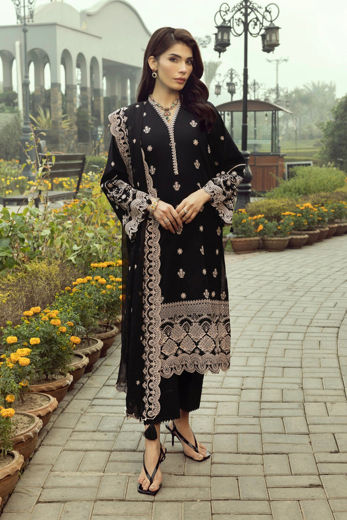 LSM Lakhany Embroidered Lawn – LG-IZ-0305